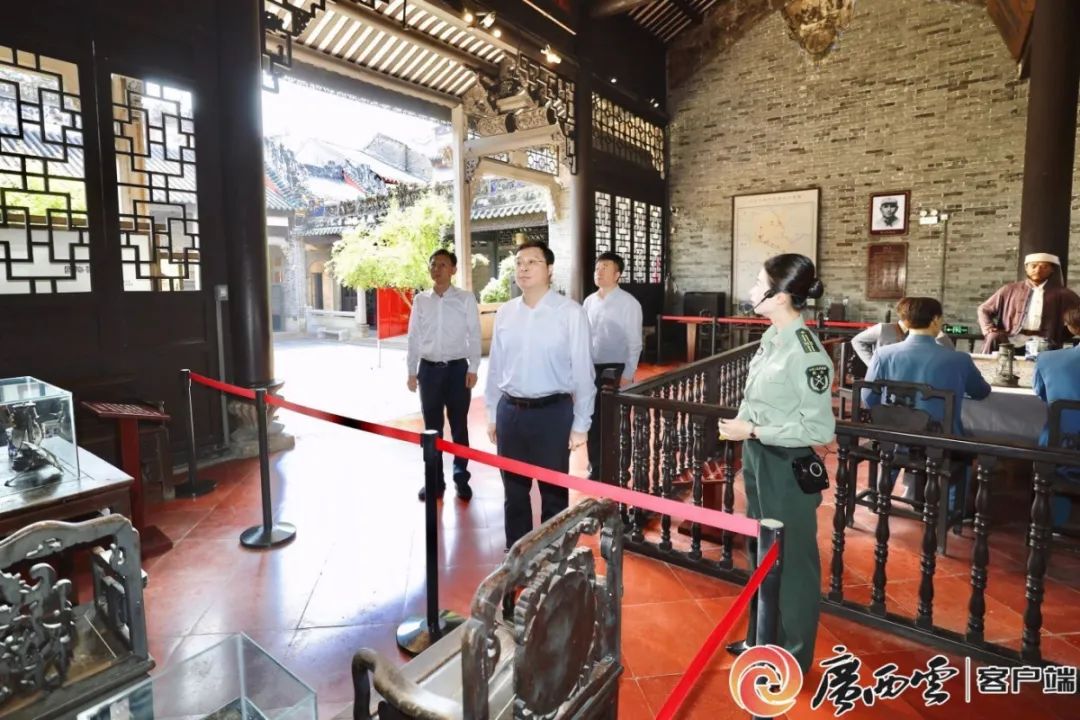 韦韬到百色市调研强调要坚持创新驱动推动区域特色产业高质量发展(图1)