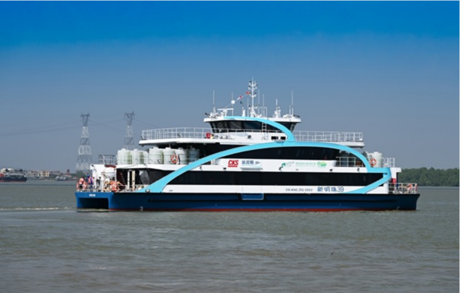 从蔚蓝到深绿 广东港航集团助力粤港澳大湾区绿色航运发展(图2)