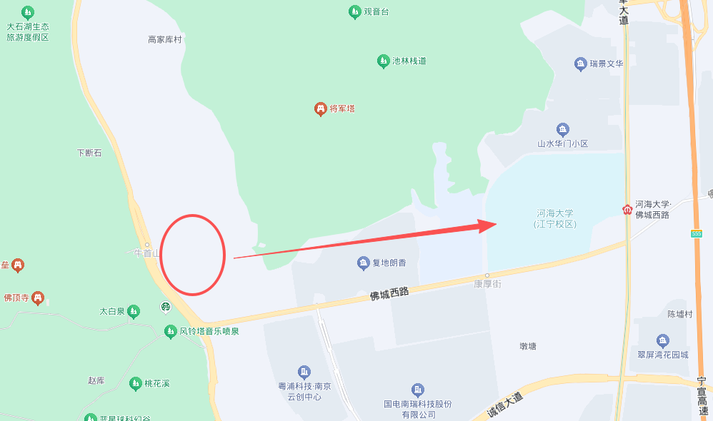 突发征地公告！江宁又一所重点大学扩建范围曝光！(图1)