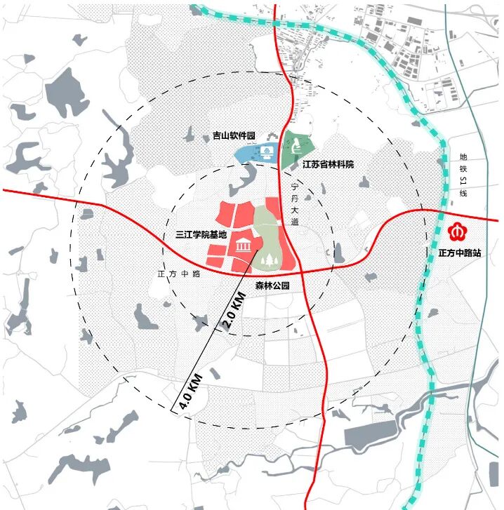 突发征地公告！江宁又一所重点大学扩建范围曝光！(图13)