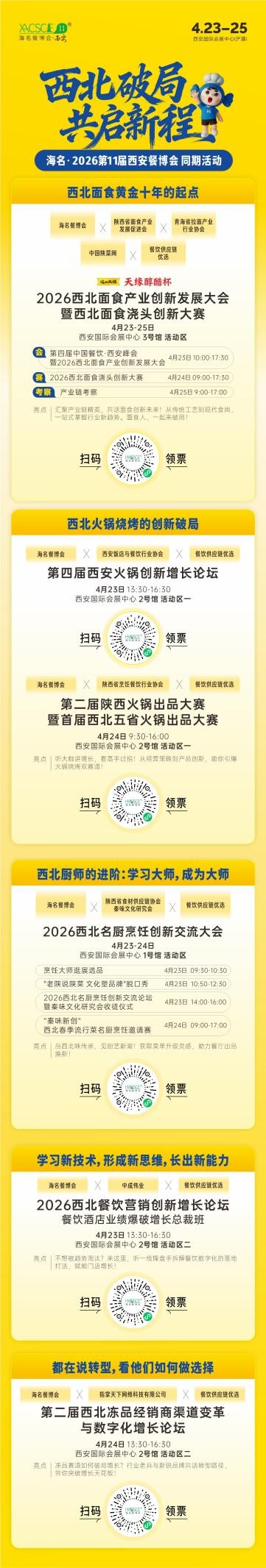 参观攻略2026海名西安餐博会：抢蓝海・找增量手把手抓牢西北餐饮新风口(图6)